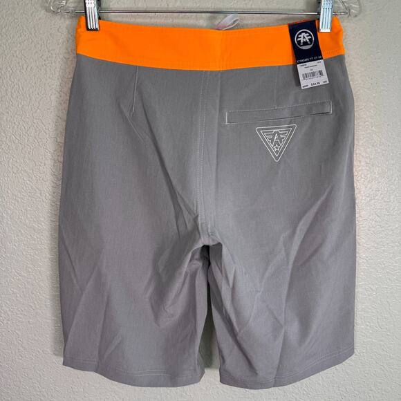 American Fighter Swim Trunks Mens 27 Board Short Beach Surf Resort Shorts NEW - Picture 2 of 12